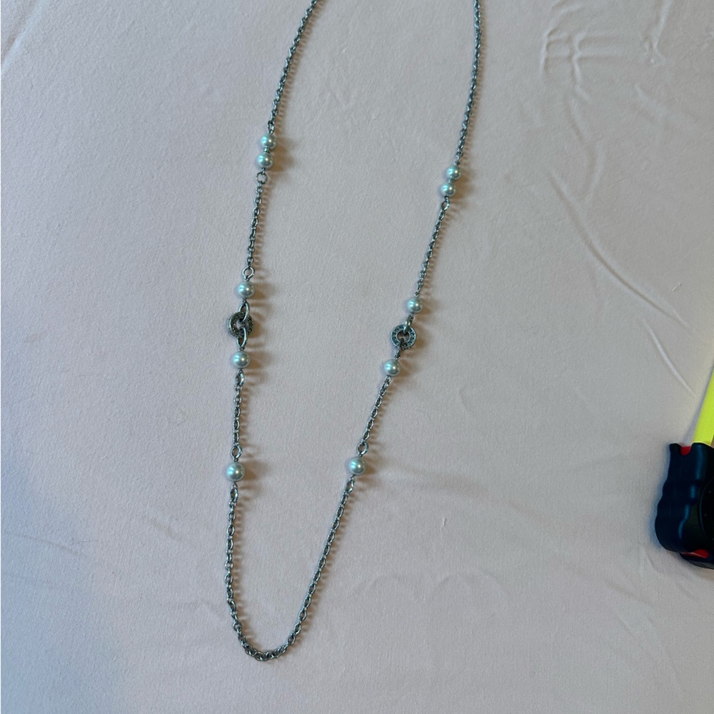 Banana Republic Long Chain Detail Necklace